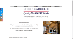 Desktop Screenshot of philipcardelfemasonry.com